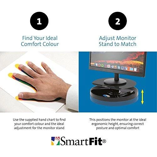 Laikiklis Leitz Monitoriaus stovas KENSINGTON SmartFit Spin2, juoda sp.