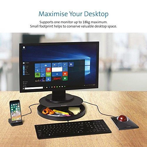 Laikiklis Leitz Monitoriaus stovas KENSINGTON SmartFit Spin2, juoda sp.