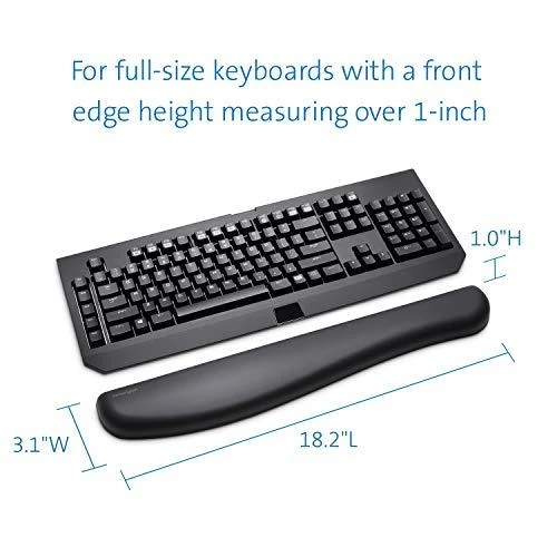 Klaviatūra Leitz KENSINGTON ErgoSoft Riešo atrama Mechaninė Kb