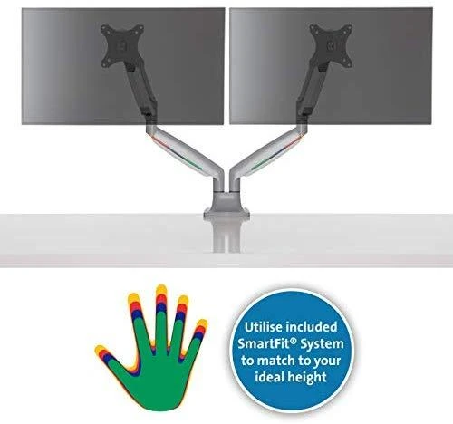 Leitz Kensington K55471EU monitoriaus laikiklis arba stovas 81,3 cm (32") Tvirtinama varžtais Sidabras