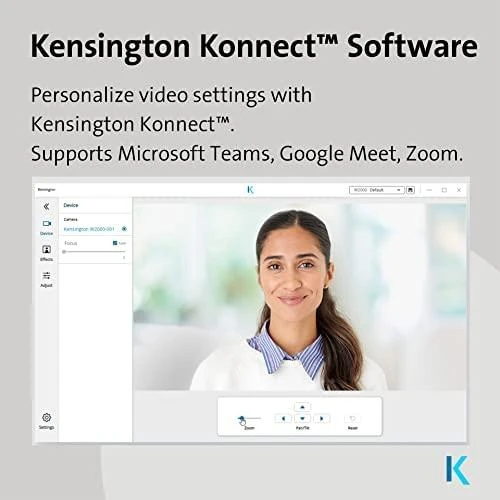 KENSINGTON W2050 1080P AUTO FO - AUTO FOCUS WEBCAM