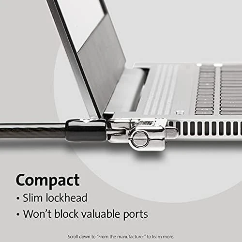 KENSINGTON SLIM ATSTATYMAS / kombinuotas nešiojamojo kompiuterio užraktas ULTRA FO