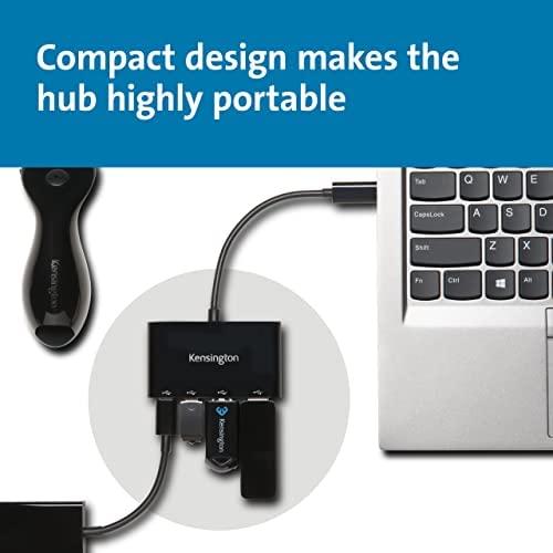 Kensington CH1000 USB 3.2 Gen 1 (3.1 Gen 1) Type-C 5000 Mbit/ai Juoda