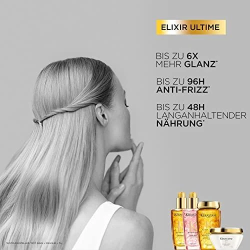 Kérastase Eliksyras Ultime Le Bain šampūnas su aliejais, 250 ml