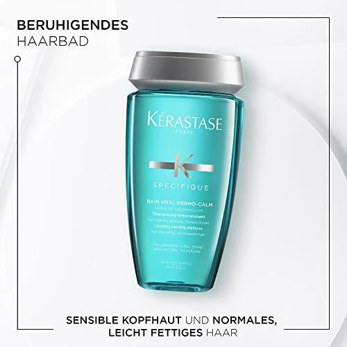 Šampūnas jautriai galvos odai KERASTASE Specifique Bain Vital Dermo Calm 250ml