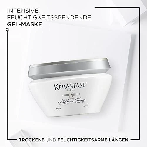 Kérastase Specifique Masque Hydra-Apaisant kaukė probleminei galvos odai, 200 ml