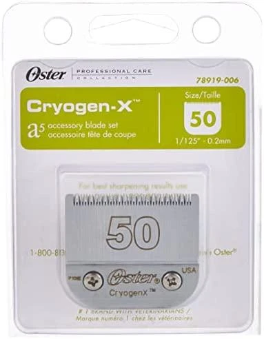 Oster 50 dydžio peiliukai 0,2 mm pakuotėje