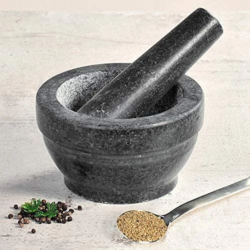 Kesper Grūstuvė prieskoniams, granitas, D 16 cm, H 8,5 cm, vnt