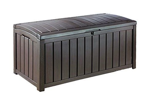 Curver KETER SODO-BALKONO DĖŽĖ GLENWOOD 390L / RUDAS