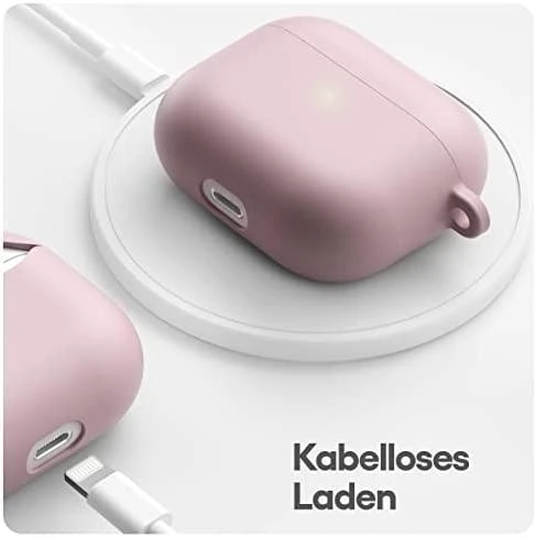KeyBudz PodSkinz HybridShell Series Keychain dėklas - Pastel pink