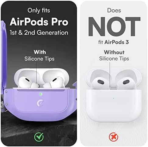 KeyBudz Element Series skirta AirPods Pro 2 - Wild lavender