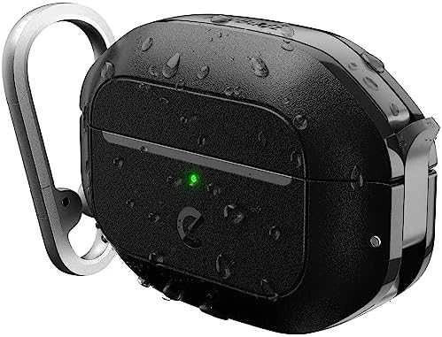 KeyBudz Element Series skirta AirPods Pro 2 dėklas - Carbon juodas