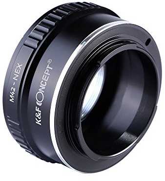 Objektyvas Adapteris - K&F Concept M42 į Sony E Bajonetą, Bronzos Aliuminis