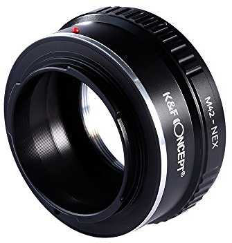 Objektyvas Adapteris - K&F Concept M42 į Sony E Bajonetą, Bronzos Aliuminis