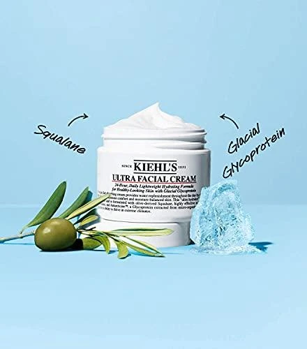 Kiehl´s Kiehl's 24-Hour Ultra Facial Kreminis kasdienis drėkinamasis kremas veidui, 125 ml