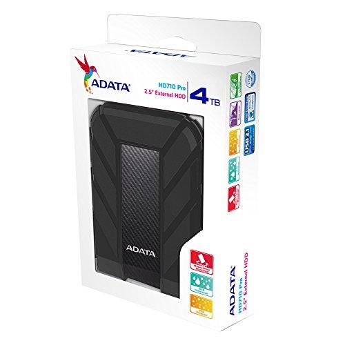 Kietasis diskas Išorinis diskas Adata HD710 Pro USB 3.1 4TB Juodas