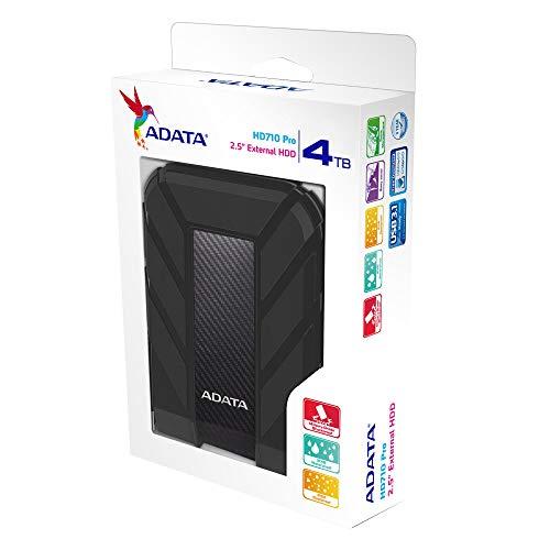 Kietasis diskas Išorinis diskas Adata HD710 Pro USB 3.1 4TB Juodas