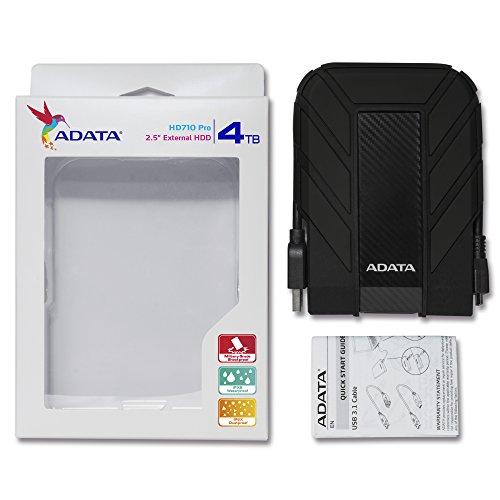 Kietasis diskas Išorinis diskas Adata HD710 Pro USB 3.1 4TB Juodas