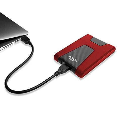 Išorinis kietasis diskas Adata HD650 2TB 2.5" Raudonas