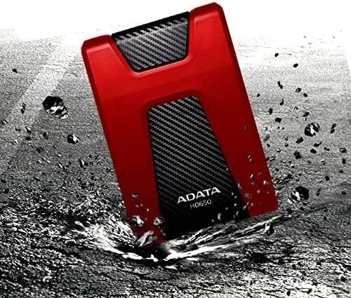 Išorinis kietasis diskas Adata HD650 2TB 2.5" Raudonas