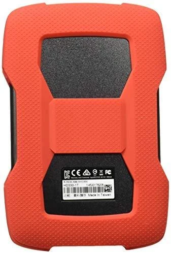 ADATA HD330 1000 GB, 2.5", USB 3.1, Raudona