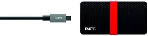 Kietasis diskas Emtec SSD 3.1 X200 256GB nešiojamas „Power Plus“ diskas