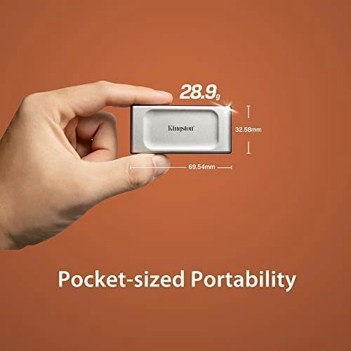 Kietasis diskas KINGSTON XS2000 PORTABLE SSD 500GB USB3.2