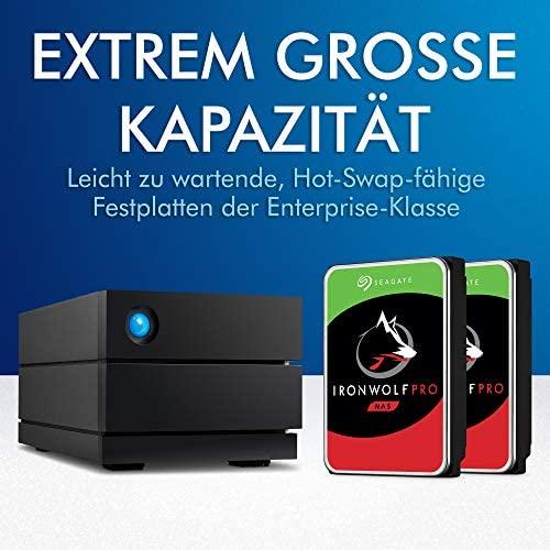 Kietasis diskas LaCie 2big RAID, 3,5'', 16TB, USB 3.1
