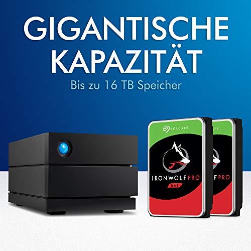 Kietasis diskas LaCie 2big RAID, 3,5'', 8TB, USB 3.1