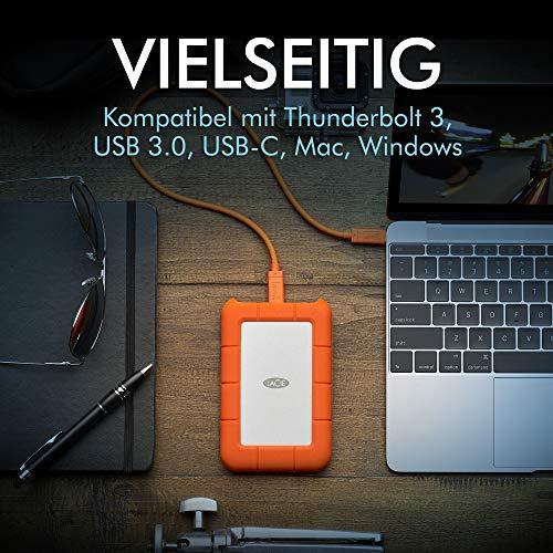 LaCie Išorinis kietasis diskas HDD Rugged USB-C (2.5'/1TB/USB 3.1 TYPE C).