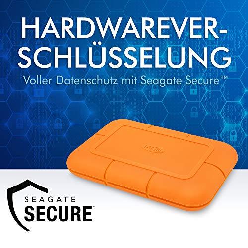 Kietasis diskas „LaCie“ tvirtas USB-C SSD 500 GB