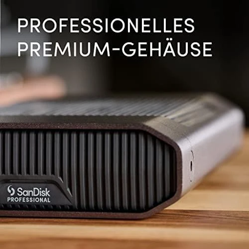 Western Digital SANDISK Professional G-DRIVE 12TB 3,5 colio USB-C 5Gbps USB 3.1 Enterprise-Class darbalaukio kietasis diskas - Kosminė pilka