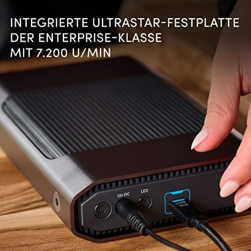 Western Digital SANDISK Professional G-DRIVE 6TB 3,5 colio USB-C 5Gbps USB 3.1 Enterprise-Class darbalaukio kietasis diskas - Kosminė pilka