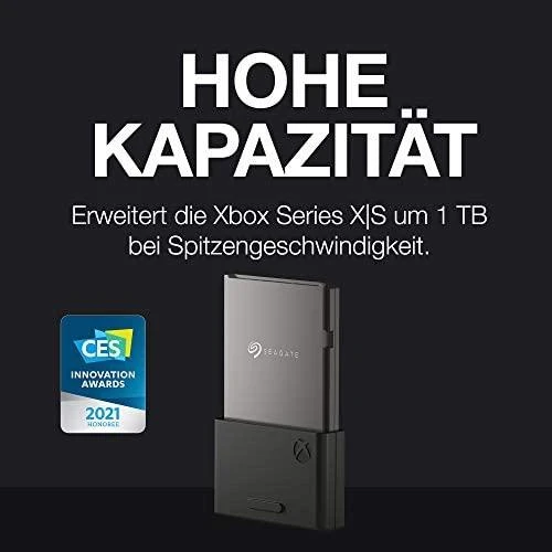 Kietasis diskas „SEAGATE“ atminties išplėtimo plokštė, skirta „XBOX Series X S“ (CFXSSD/1TB/PCIE)