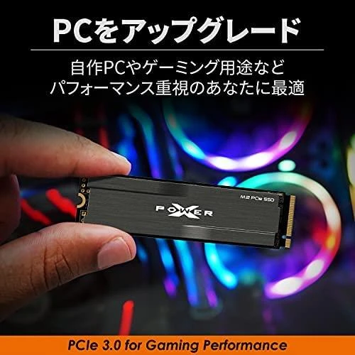 „SILICON POWER“ KOMPIUTERIŲ IR RYŠIO DISKAS „SILICON POWER“ SSD P34XD80 1TB M.2 PCIe Gen3 x4 NVMe 3400/3000 MB/s radiatorius