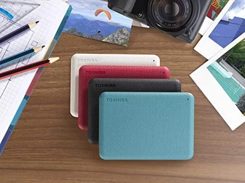 Išorinis kietasis diskas TOSHIBA Canvio Advance, žalias, 1TB