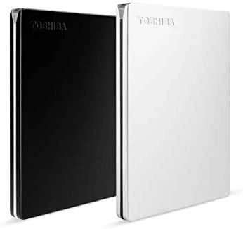 Kietasis diskas TOSHIBA Canvio Slim 2TB USB 3.2 Juodas