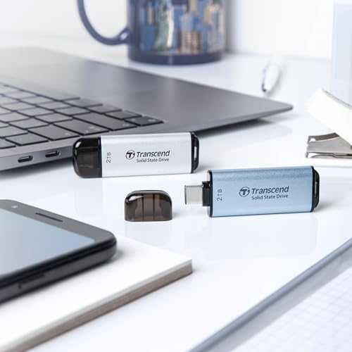 Kietasis diskas TRANSCEND 512GB,USB EXTERNAL SSD, ESD300S, USB 10GBPS, TYPE C, Sidabrinis