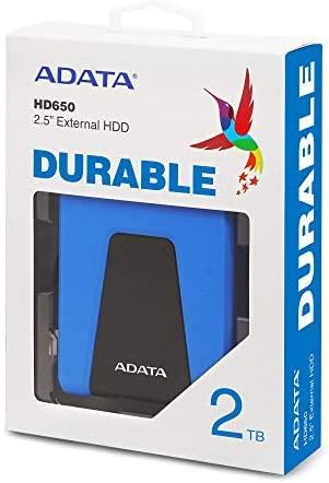 Išorinis kietasis diskas Adata HD650 4TB 2.5" Juodas 