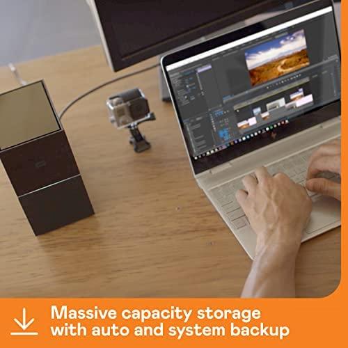 Kietasis diskas „Western Digital My Book Duo“ 16 TB RAID saugykla su dviem diskais, RAID 0/1, JB0D, USB3.1, RTL