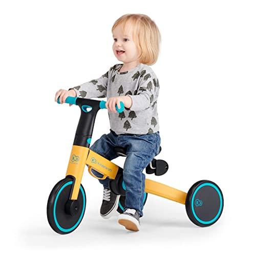 Kinderkraft sulankstomas vaikiškas triratukas 3 viename 4TRIKE KR4TRI00PNK0000, rožinis