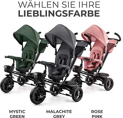 KINDERKRAFT triratukas Aveo pilkas, KRAVEO00GRY0000