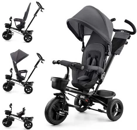 KINDERKRAFT triratukas Aveo pilkas, KRAVEO00GRY0000