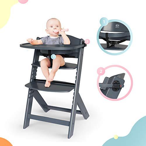 KinderKraft maitinimo kėdutė Enock, medinė
