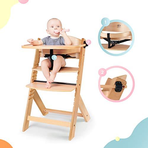 KinderKraft maitinimo kėdutė Enock, medinė