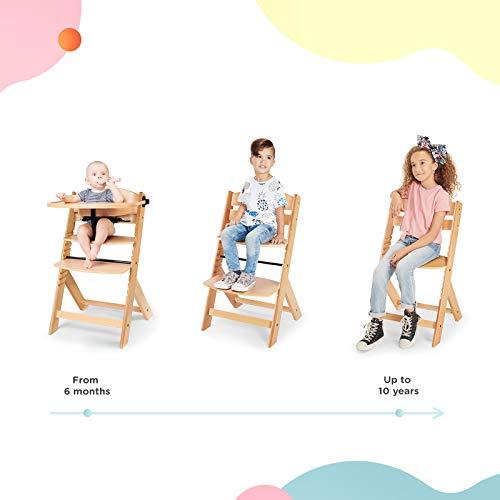 KinderKraft maitinimo kėdutė Enock, medinė