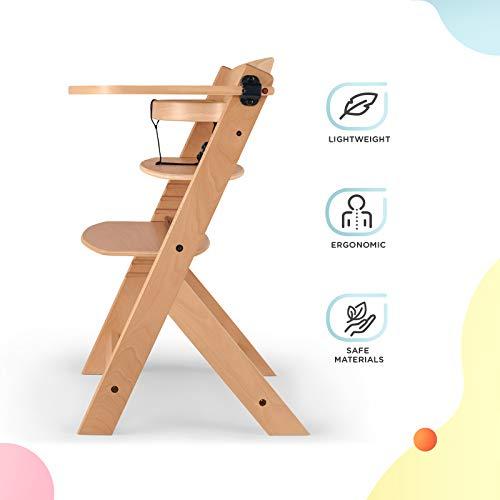 KinderKraft maitinimo kėdutė Enock, medinė