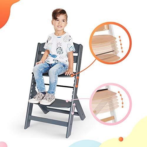 KinderKraft maitinimo kėdutė Enock, medinė