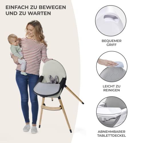 KINDERKRAFT maitinimo kėdutė FINI juoda
