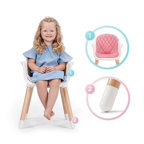 Kinderkraft maitinimo kėdutė Sienna, rožinė